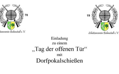 03.10.1976 – Tag der offenen Tür und Dorfpokalschießen